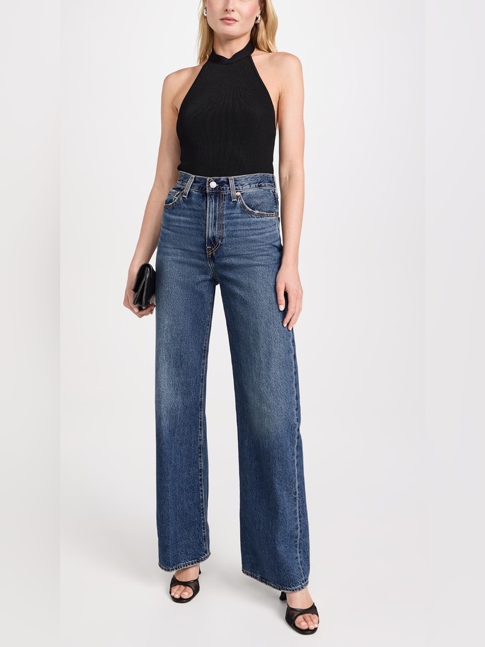 Levi's Ribcage Wide Leg Jeans